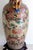 Paint Monumental 50.5" Chinese Export Royal Satsuma-Style Palace Floor Vase With Wooden Stand For Sale - Image 7 of 18