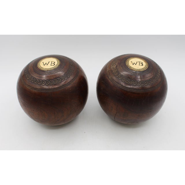 Early 20th Century English Lawn Bowl Set by Jacques & Son, London, in Carrying Bag For Sale In Raleigh - Image 6 of 8