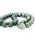 A timeless graduated Tahitian cultured black pearl necklace featuring 35 beautifully matched pearls measuring from 10.84...