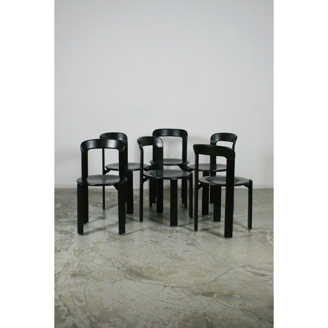 Chairs 3300 by Bruno Rey, 1970s, Set of 6 For Sale - Image 13 of 14