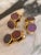 LastCHANCE!Vintage Kim Seybert Harlequin Napkin Rings - Set of 3 For Sale In Seattle - Image 6 of 12