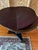 Black 1990s Round Cherry Black Foyer Accent Table by Hooker Furniture Co. With Inlay and Protective Pad For Sale - Image 8 of 9