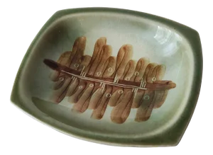 Ceramic Platter or Bowl by Ditmar Urbach, 1960s