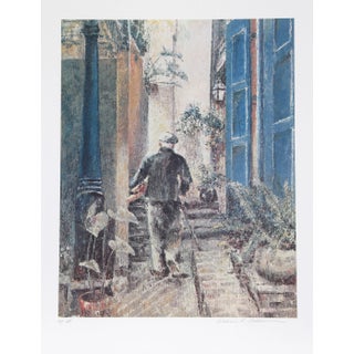 William Collier, Old Man, Lithograph For Sale