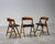 Wood Model 71 Dining Chairs in Teak by Henning Kjærnulf, 1960s, Set of 6 For Sale - Image 7 of 12
