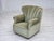 Danish Relax Armchair in Light Green Furniture Velour, 1970s For Sale - Image 12 of 18