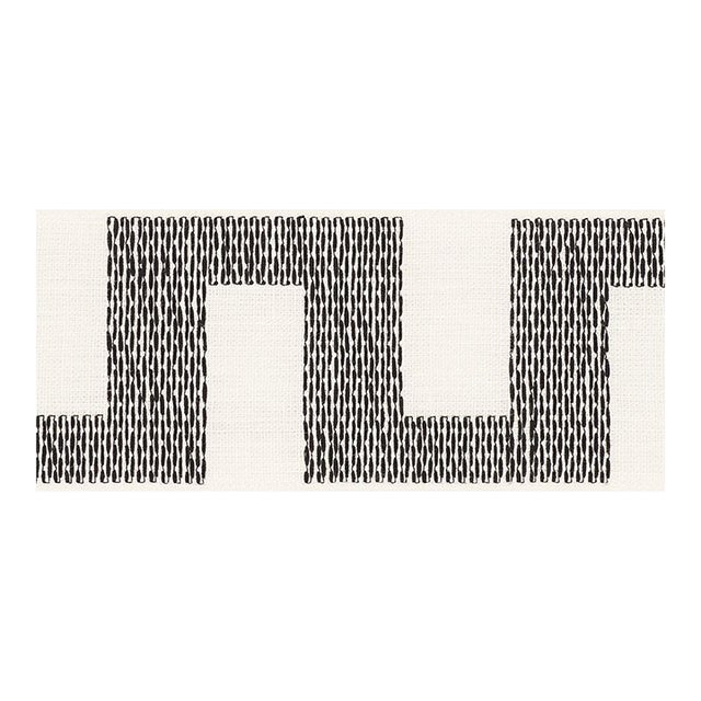 Sample - Schumacher Matrix Tape in Black For Sale