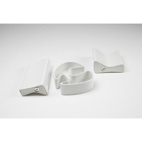 1960s Flower Vases by Angelo Mangiarotti for Brambilla Ceramics, 1968, Set of 3 For Sale - Image 5 of 8