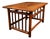Mid-Century Danish Modern Teak Slatted Coffee Table or Bench For Sale