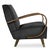 Set of Black Lounge Chairs by Jindrich Halabala For Sale - Image 3 of 9