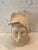 Female Bust in White Terracotta For Sale - Image 6 of 13