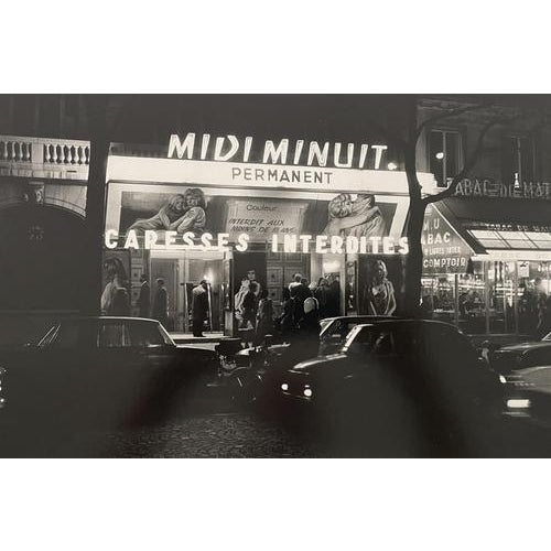 Michel Giniès, Midday Midnight on the Grands Boulevards, Silver Print For Sale - Image 4 of 4