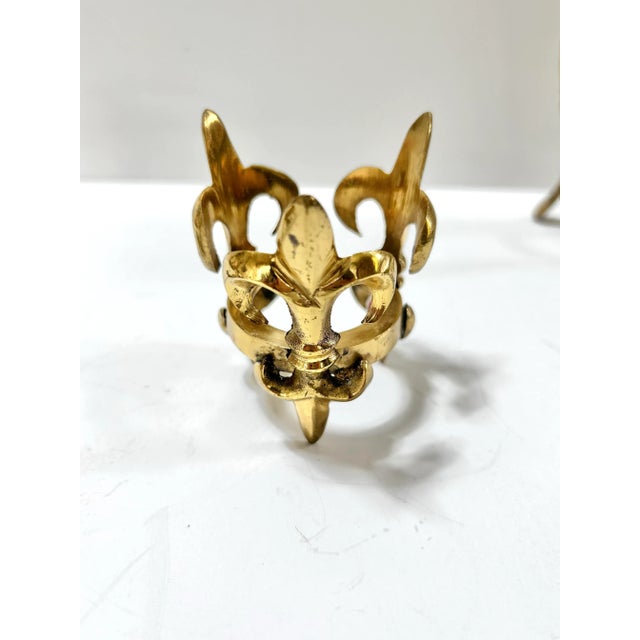 Metal Vintage Marble & Onyx Decorative Spheres on Brass Pedestals – Set of 3 For Sale - Image 7 of 9