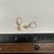 Heart Dangle Earrings 10kt Yellow Gold Lever Backs Hollow Pre Loved, Pair For Sale In New York - Image 6 of 6
