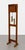Brown Mid Century Modern Teak + Brass Weight Drive Chiming Floor Clock, C. 1960’s, Denmark For Sale - Image 8 of 12