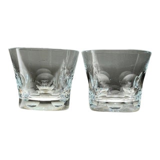 Baccarat Crystal Tumblers- Set of 2 For Sale