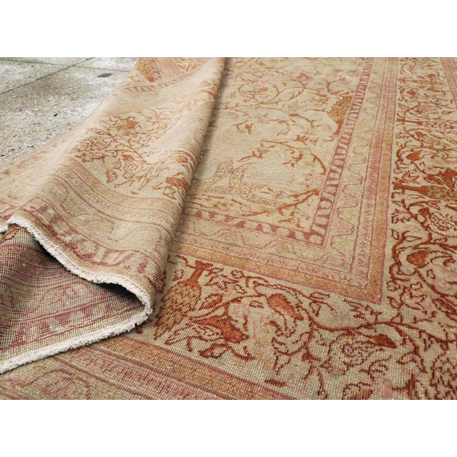 Galerie Shabab Collection Early 20th Century Handmade Turkish Sivas Accent Rug For Sale In New York - Image 6 of 6