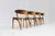 Vintage Danish Model 7 Dining Chairs by Helge Sibast, 1960s, Set of 4 For Sale - Image 5 of 11