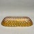Glass Vintage Indiana Glass Marigold Carnival Glass Oval Celery Dish With Lattice Diamond Pattern For Sale - Image 7 of 8