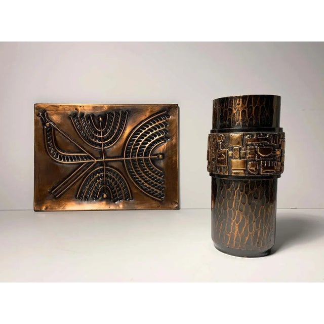 Mid-Century Modern Mid Century Iparmuveszeti Vallalat Hungarian Vase For Sale - Image 3 of 11