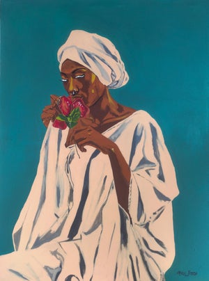 One Day I'll Find a Way, Acrylic Painting by Emmanuel Akolo, (2022)