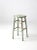 Antique Painted Wood Stool For Sale - Image 9 of 12