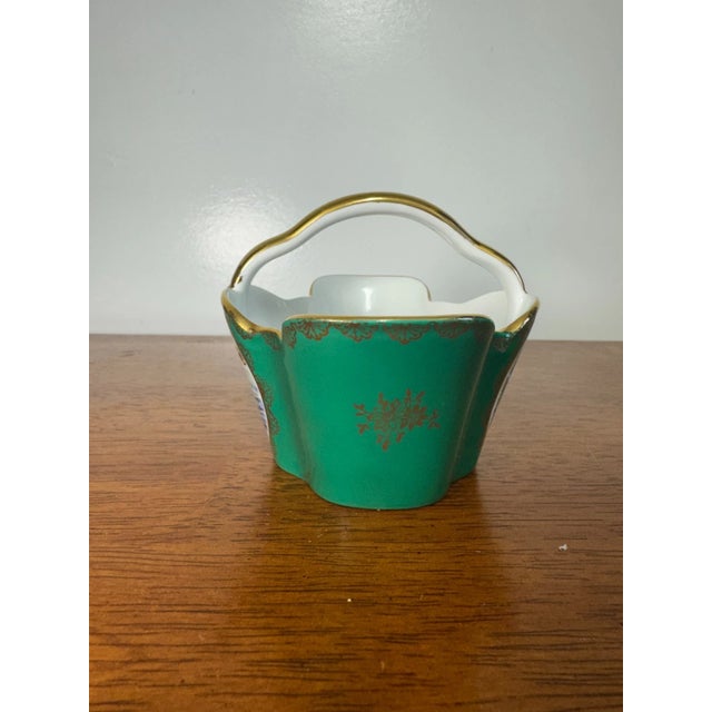 Rustic European Vintage Bavaria Germany Porcelain Dish Niagara Falls Prospect Point Souvenir For Sale - Image 3 of 11