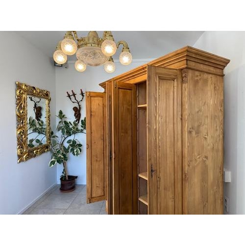 Farmhouse Cabinet in Solid Wood For Sale - Image 14 of 18