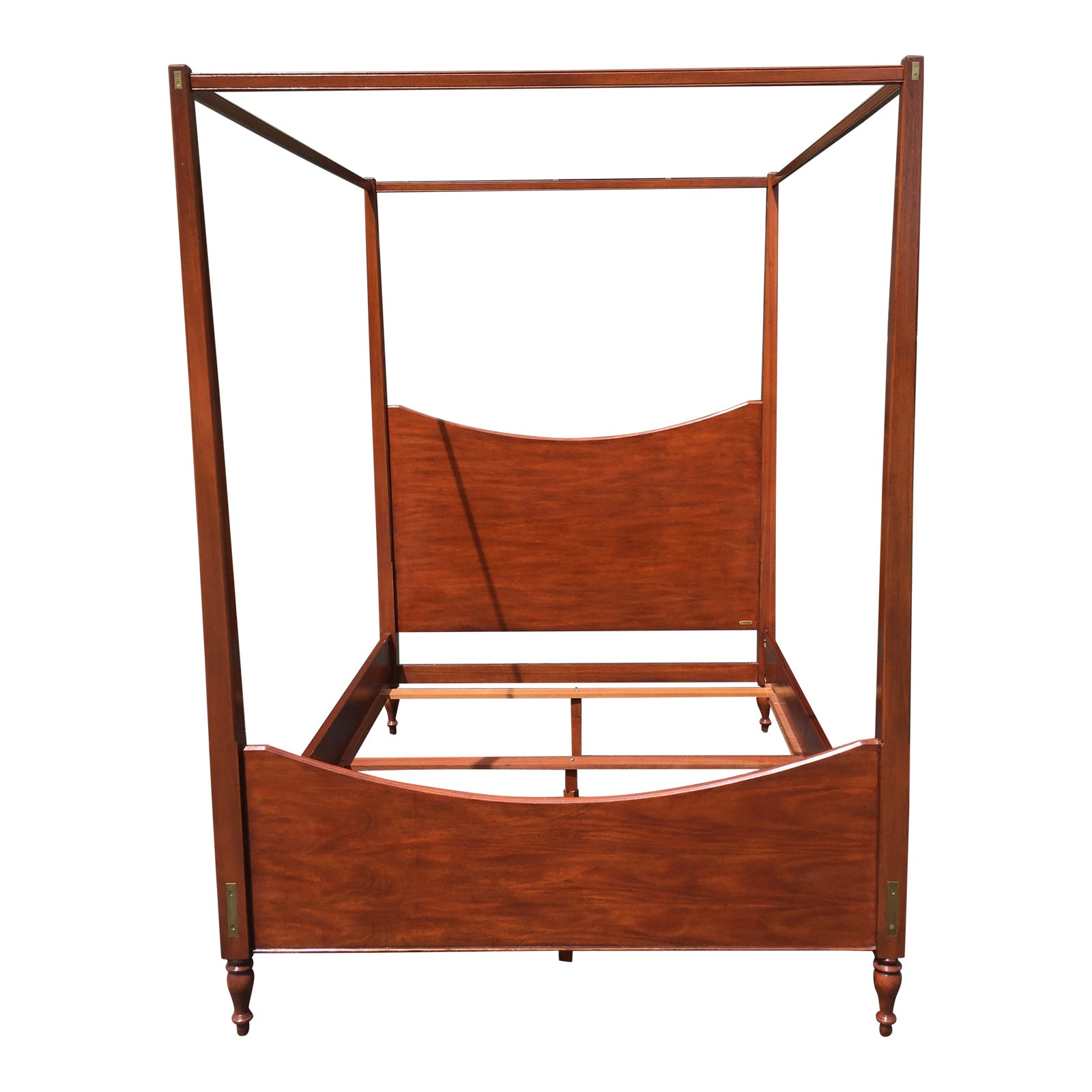 Ralph Lauren Queen Size Poster Bed With Canopy Chairish