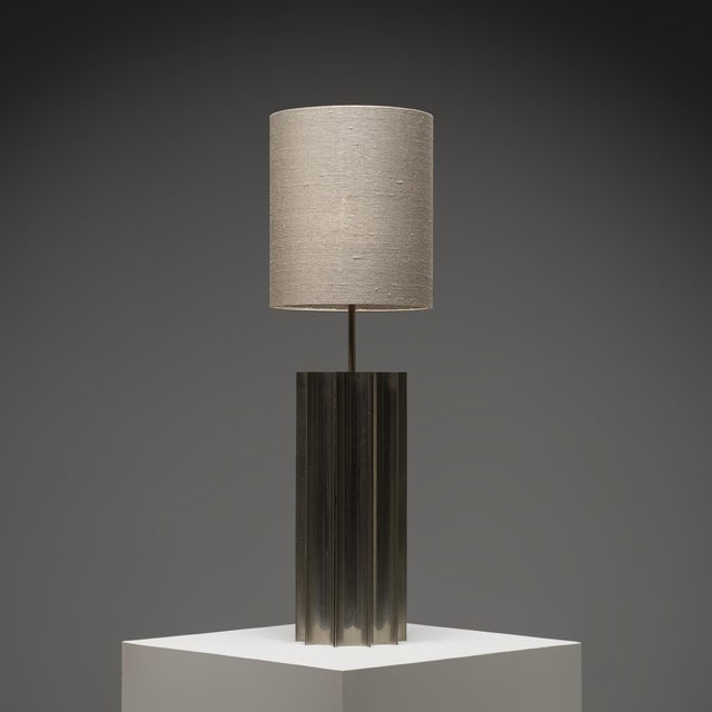 Metal Large Sculptural Metal Table Lamp by Ingo Maurer, 1960s For Sale - Image 7 of 7