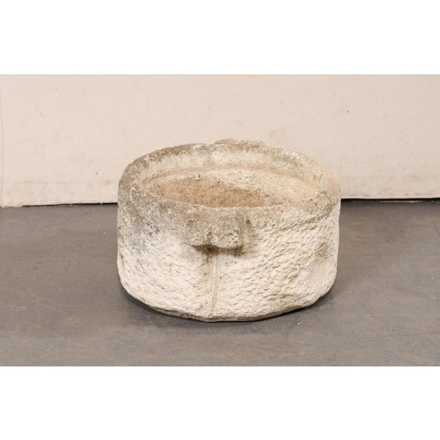 19th Century Spanish Carved-Stone Vessel For Sale - Image 10 of 11