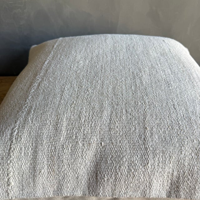 Not Yet Made - Made To Order Vintage Rug Pillow Cover With Original Seams For Sale - Image 5 of 7