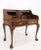 Mahogany Finely Carved Ball & Claw Console Writing Table Desk Two Drawers Rope For Sale - Image 11 of 13