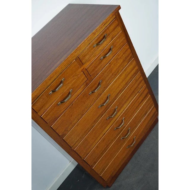 Brown Antique Dutch Mahogany Dentist Cabinet, 1930s For Sale - Image 8 of 17