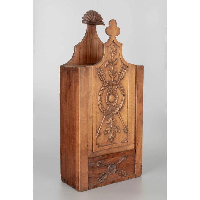 19th Century French Provencal Walnut Fariniere Box For Sale - Image 10 of 10