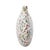 Elevate your home decor with this exquisite white vase, each adorned with sporadic bursts of color in refreshing shades of...