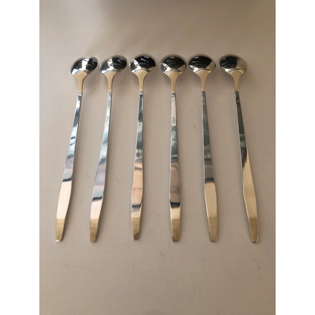 1930s Towle Sterling Silver Ice Tea Mint Julep Ice Cream Float Spoons ...