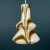 Mid-Century Brown Opaline Murano Glass Pendant Lamp, Italy, 1950s For Sale - Image 9 of 13