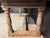 Vintage Bleached Oak Farmhouse Dining Table, 1925 For Sale - Image 13 of 15