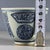 Late 20th Century Vintage Blue & White Porcelain Teacup – "Hundred Shou" Character Motif, Republic Style For Sale - Image 5 of 9