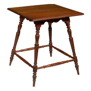 Aesthetic Movement Walnut Table by Charles Eastlake, 1870 For Sale