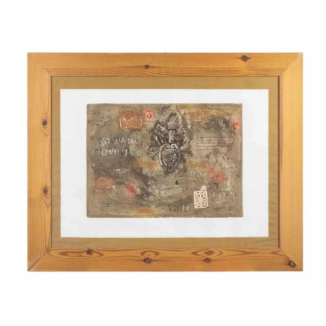 Bruno Canova, Osteria del Tempo Perso, Etching, 1973 For Sale - Image 4 of 4