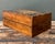 Victorian Vintage Wood Inlay Writing Desk With Inkwells For Sale - Image 3 of 14
