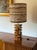 Vintage Hollywood Regency Wood Table Lamp, France, 1970s For Sale - Image 4 of 12