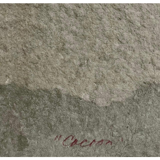 1990s Suzanne Anker, Organic Abstract Cast Paper Sculpture Relief Painting Suzanne Anker, 1990 For Sale - Image 5 of 6