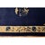 1900 - 1909 1900s Solid Open Blue Field Antique Chinese Floral Medallion Pattern Peking Rug For Sale - Image 5 of 5
