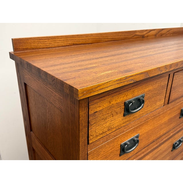 Brown Kimball Home Mission Viejo Double Mule Chest, Model 71-321 For Sale - Image 8 of 12