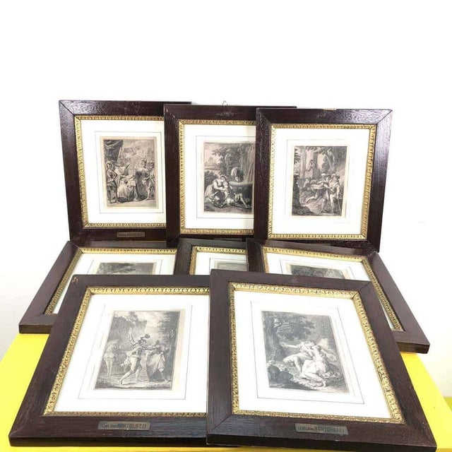 Francesco Bartolozzi, Paper, Set of 8 For Sale - Image 14 of 14