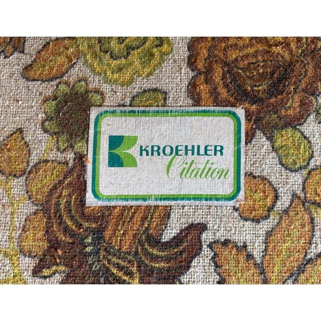 Step into that golden-hour era of design with this authentic Kroehler “Citation” line sleeper sofa, a true mid-century...