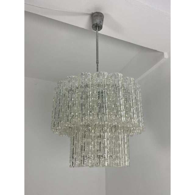 1960s Tronchi Murano Glass Chandelier, Italy, 1960s For Sale - Image 5 of 16